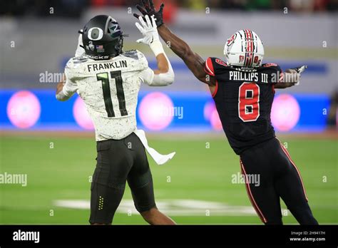 Pac 12 Championship Game Oregon Ducks Vs Utah Utes Stock Photo Alamy