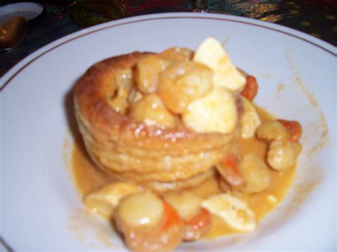 Vol Au Vent Bisque De Homards Noix De Saint Jacques Hum Maman Noix