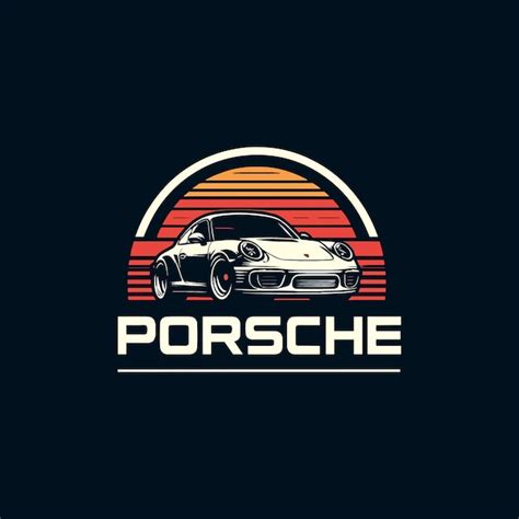 Porsche Car Logo Vectors & Illustrations for Free Download | Freepik