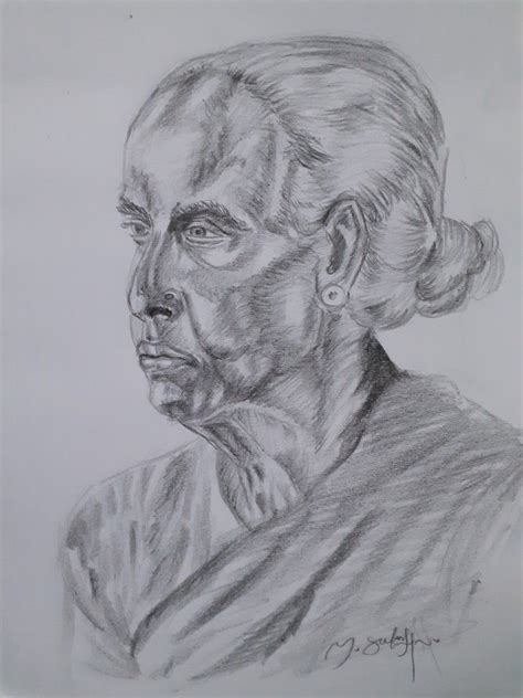 Pencil drawing for old lady | Pencil drawings, Drawings, Old women