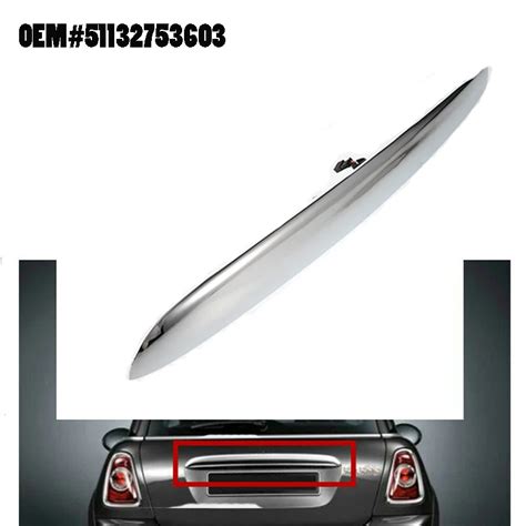 For Mini Cooper R R R R R Chrome Hatch Trunk Handle