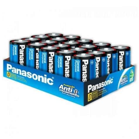 Pilas Panasonic D Super Hyper De Carbon Zinc R20 24 Unidades FullPila