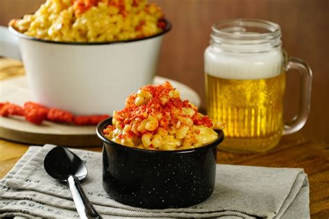 Mac Cheese Con Cheetos Flamin Hot