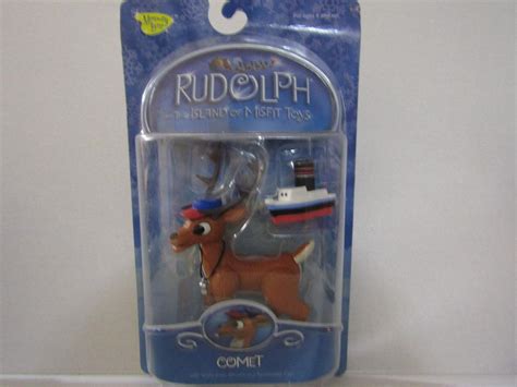 Rudolph The Red Nosed Reindeer Coach Comet With Misfit Boat Mib Memory