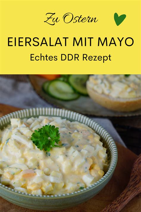 Klassischer Eiersalat Ddr Rezept Artofit