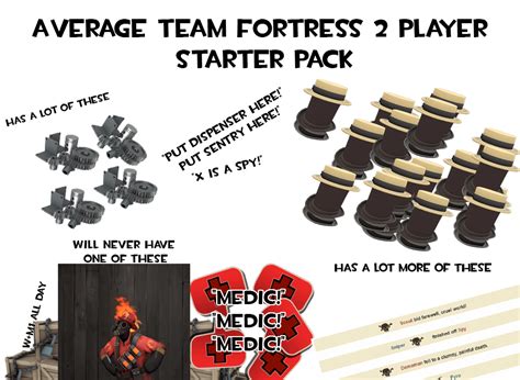 Average Team Fortress 2 Player Starter Pack Rstarterpacks