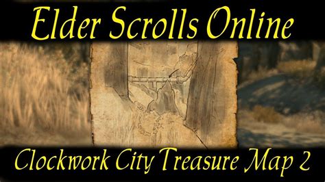 Clockwork City Treasure Map Elder Scrolls Online Eso Youtube