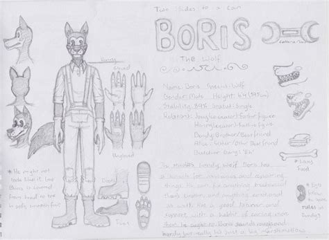 Tstac Boris Reference By Cake A Tron On Deviantart