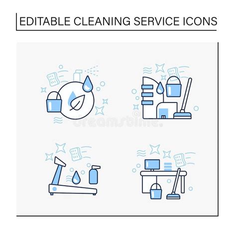 Commercial Cleaning Icons Stock Illustrations – 358 Commercial Cleaning ...