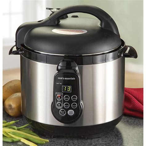 4 - qt. Digital Pressure Cooker - 192104, Kitchen Appliances at ...