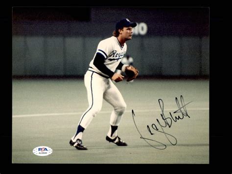 George Brett Psa Dna Signed X Photo Autograph Royals At Amazon S