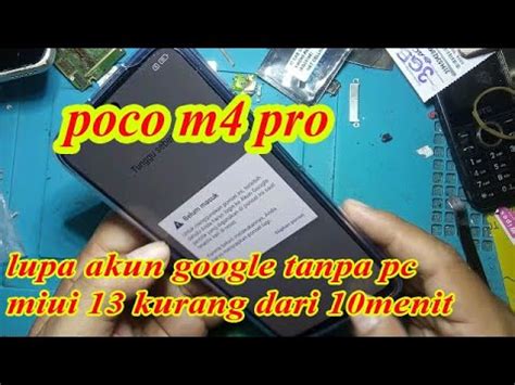 CARA MENGATASI HP POCO M4 PRO TIDAK BISA MASUK MENU SETELAH DI RESET