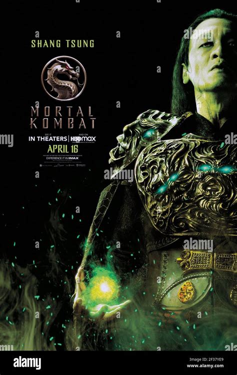 MORTAL KOMBAT, character poster, Chin Han as Shang Tsung, 2021 ...