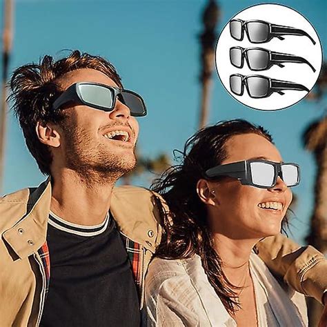 Solar Eclipse Glasses 2024 CE And ISO Certified Safe Shades For Direct