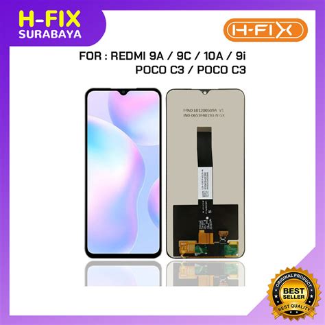 หน้าจอสัมผัส Lcd ของแท้ สําหรับ Xiaomi Redmi 9a 9c 10a 9i Poco C3 Poco