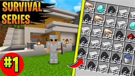 The New Begging Of Survival Series EP 1 MCPE MCPE Survival Series