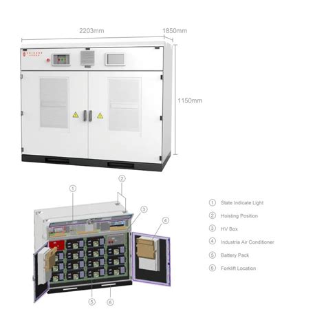 Chisage Ess All In One Battery Storage Cabinet Kw Kwh With