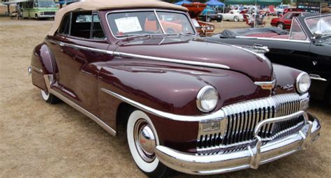 DeSoto Custom Convertible Club Coupe 3.9 (109 Hp) 1946, 1947, 1948 ...