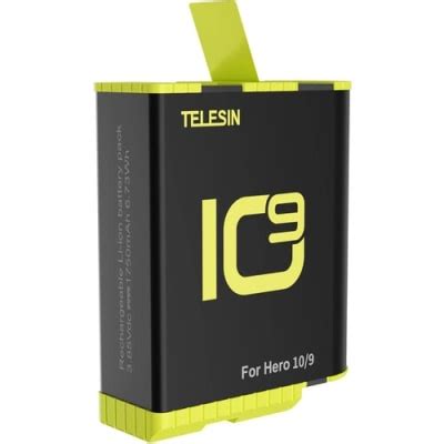 Telesin Telesin Full Decoded Lithium Battery For Gopro Hero