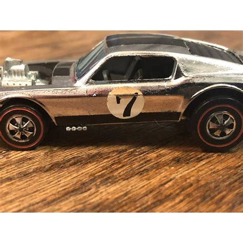 Hot Wheels Redline Chrome Mustang Boss Hoss Vintage Antique Toys