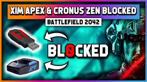 Xim Apex And Cronus Zen Blocked 🚫 Battlefield 2042 Youtube