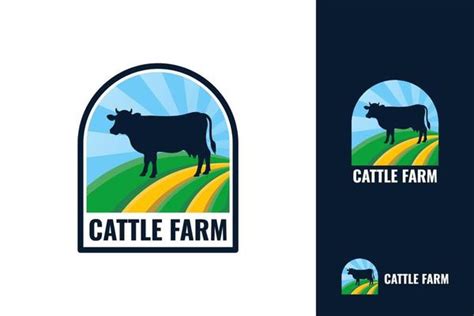 Dairy Farm Logo Vector Art Icons And Graphics For Free Download