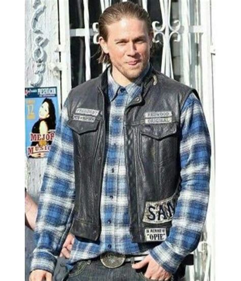 Biker Jax Teller SOA Sons of Anarchy Vest - Jackets Masters