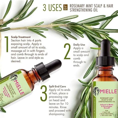 Mielle Rosemary Mint Scalp And Hair Strengthening Oil Eclatbody