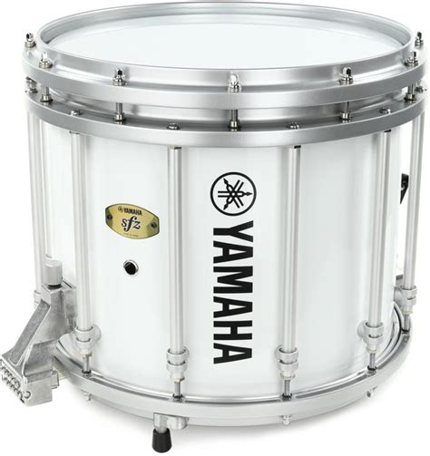 Yamaha Ms 9414wr Sfz Marching Snare Drum 14 Inch X 12 Inch White