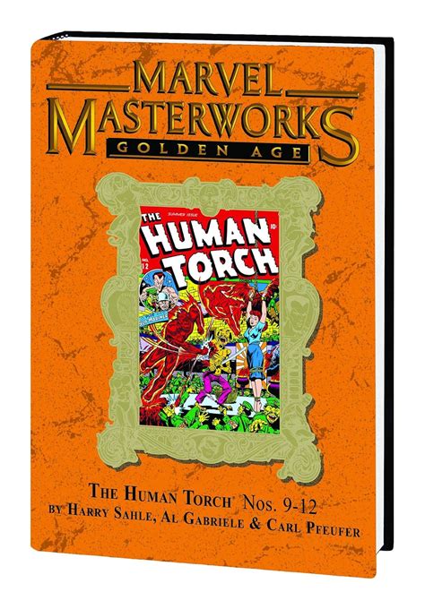 Amazon MARVEL MASTERWORKS GOLDEN AGE HUMAN TORCH HC VOL 03 DM ED