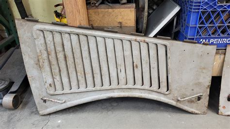 Sold 1936 Ford Commercial Truck Hood Sides The H A M B