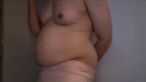 Epic Moment From Fat Chubby Arab Showing Of My Big Tits Hairy Cock And Stomach Belly Button And