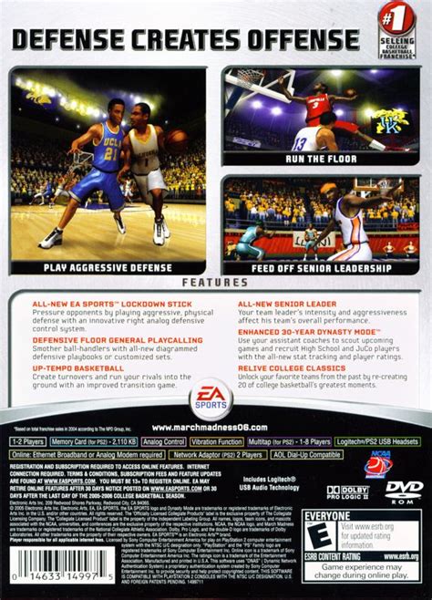 NCAA March Madness 06 Cover Or Packaging Material MobyGames