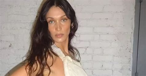 Bella Hadid Leaves Fans Mesmerised As She Ditches Bra In Sensationally