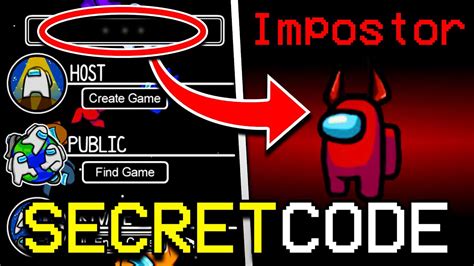 Secret Glitch Code To Get Imposter Every Time In Among Us How To