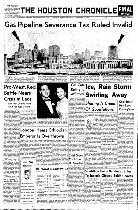 This day in Houston history, Dec. 14, 1960: Humble Building officially