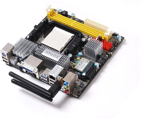Amazon.com: Zotac 880GITX-A-E WIFI AMD Motherboard, Socket AM3, Mini ...