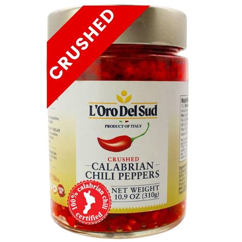 Crushed Calabrian Chili Peppers Dnf Paste Oz G Spread