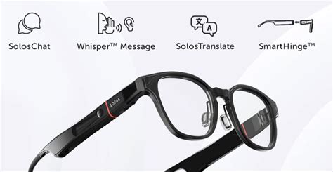 Solos Airgo Las Gafas Inteligentes Con Chatgpt Que Apuestan Por El Audio