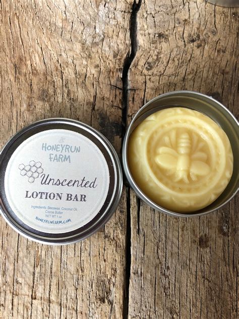 Lotion Bar Made With Beeswax Coconut Oil And Cocoa Butter Etsy