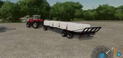 Artex 3606 8 Semi Silage Trailer V1 0 FS22 Farming Simulator 22 Mod