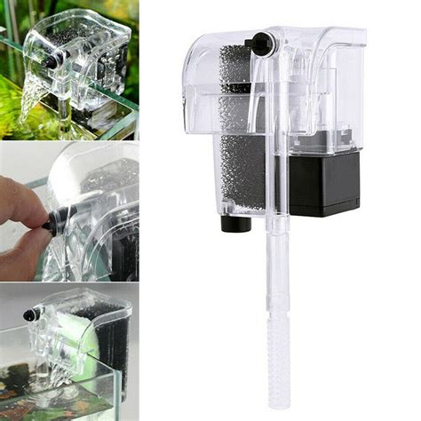 Mini Aquarium Aquarium Waterval Hangen Op Externe Grandado