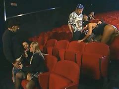 Femdom Wild Banging Of Hot Girls At The Cinema ThisVid