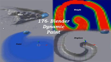 176 Blender Dynamic Paint Youtube