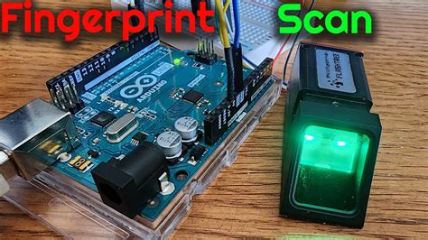 Arduino Uno Fingerprint Scanner Tutorial Enroll And Verify Your