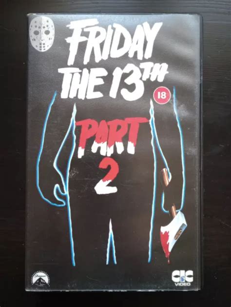 Friday The Th Part Rare Big Box Version Vhs Ex Rental Horror