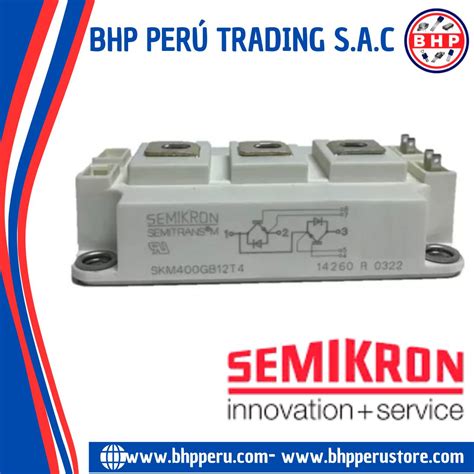 Skm Gb T Semikron M Dulo Igbt Semitrans A V Bhp Per Web