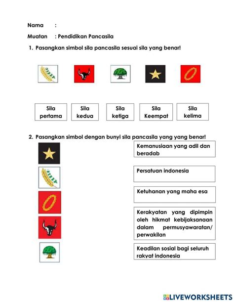 2130752 Lkpd Materi Simbol Dan Bunyi Sila Pancasila