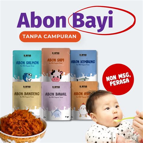 Jual Abon Bayi Penambah Nafsu Makan Kemasan Ekonomis Untuk Anak Bayi