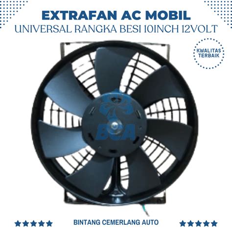 Jual Extrafan Extra Fan Ac Mobil Universal Rangka Besi Inch Volt